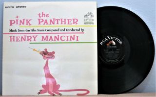 Henry Mancini ‎– " The Pink Panther " : Rca Lsp - 2795: " Rare Indy Press " : Vg