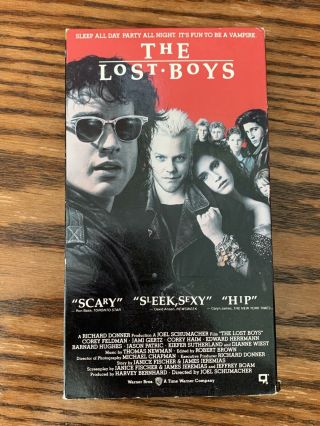 The Lost Boys (VHS,  1993) horror rare oop 2
