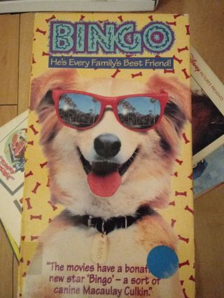 Bingo (vhs,  1992,  Closed Captioned) Rare