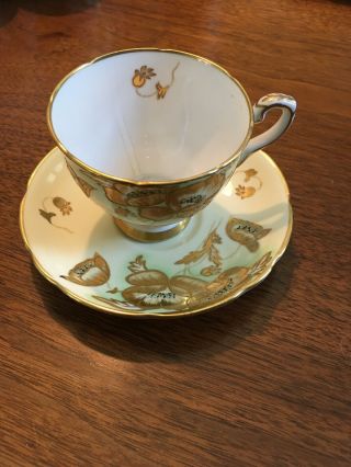 Vintage Teacup And Saucer By Royal Stafford