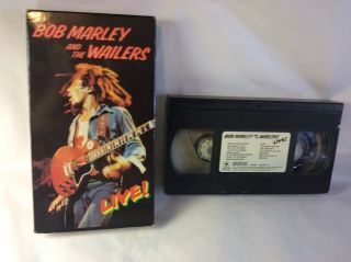 Bob Marley Live At The Rainbow Theater Vhs Rarely Filmed 1977 London Concert