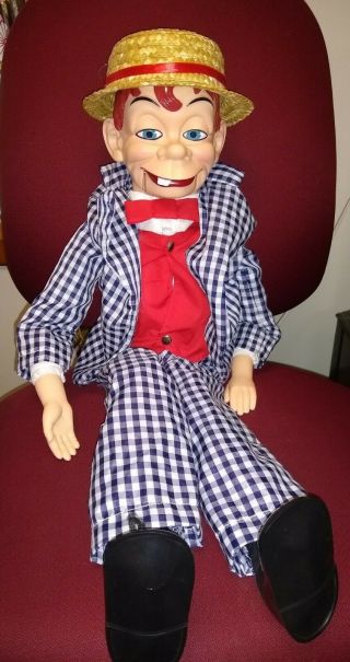 Rare Goldberger 30” Mortimer Snerd Celebrity Ventriloquist Doll
