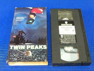 Twin Peaks (vhs 1989) Series Premiere Rare Cult Horror