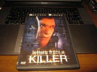 Letters From A Killer Dvd Rare Oop Patrick Swayze Ln