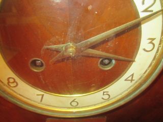 RARE - - Vintage - - German - - Mantel - - CLOCK - - Time and chime - - 2