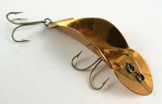 Vintage Buck ' s Baits The Spoon Plug Fishing Lure w/Insert 2