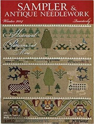 Sampler & Antique Needlework Quarterly - (sc,  Winter 2014)