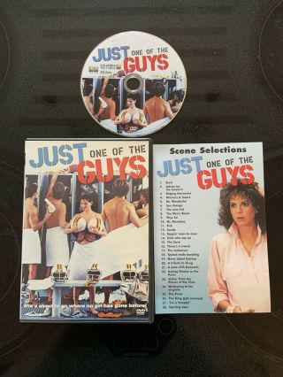 Just One Of The Guys (dvd,  2001) Oop Rare W/ Insert Beware Of Copies