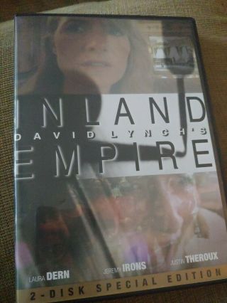 Inland Empire (2006) 2 - Disk Special Edition Dvd Rare Cover,  Oop Lynch