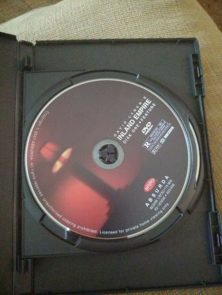 Inland Empire (2006) 2 - Disk Special Edition DVD RARE COVER,  OOP Lynch 2