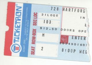 Rare Elvis Presley 7/28/76 Hartford Ct Civic Center Ticket Stub