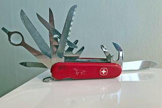 Rare & Vintage Wenger Setter Swiss Army Knife Old Collector Multitool Sak Knives