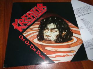Kreator ‎– Out Of The Dark.  Into The Light.  Org,  1988.  Rare First Press