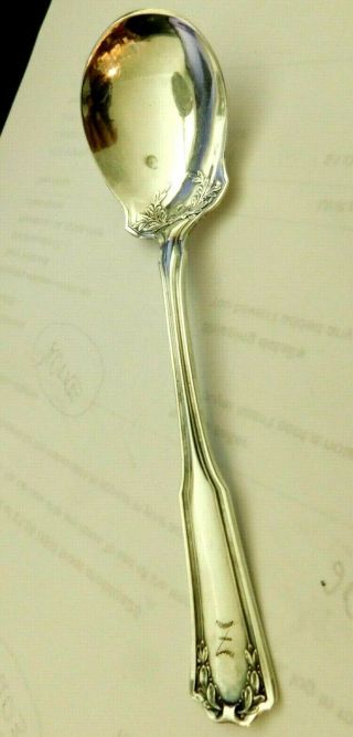 1835 R Wallace Silver Plated Serving Spoon With 