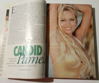 Vintage 1995 May June TV Guide - Pamela Anderson on Cover Baywatch Supermodel 2