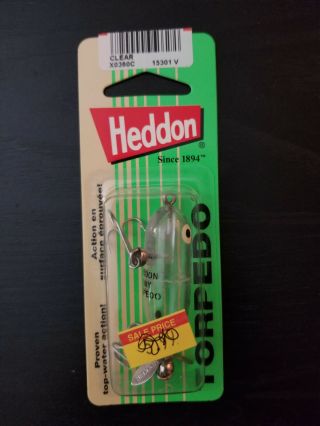 Heddon Tiny Torpedo - Clear