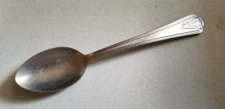 Antique Vintage Collectible Serving Spoon 8.  25 " Stainless - Ds,  Usa