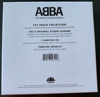 ABBA ' The Complete Studio Recordings ' Rare EU 9CD box - set 2