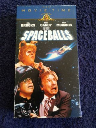 Spaceballs (mel Brooks) Vhs,  Rare 1988 Edition H2f Cult The Winner Will Buy Now
