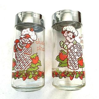 Vintage Strawberry Shortcake Salt and Pepper Shakers 2
