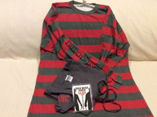 Rare Freddy Vs Jason Horror Movie Promo T Shirts Plus Lanyard All