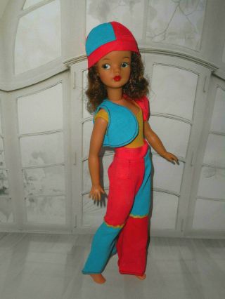 Vintage Barbie Tammy Mod Clone Color Block Set Hat Vest Pants,  Swimsuit & Shoes