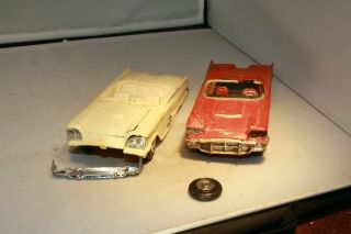 1959 & 1960 Ford Thunderbird Model Cars Palmer Made In Usa