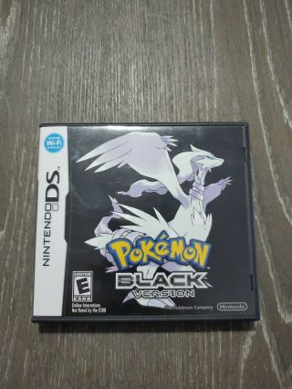 Pokemon: Black Version (nintendo Ds,  2011) Authentic And Complete.  Rare