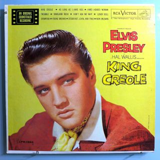 Elvis Presley King Creole Rare 1958 Rca Victor Mono Lp Dg