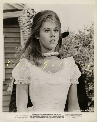 Vintage Rare 1965 Jane Fonda Cat Ballou Execution Rope Hanging Hollywood