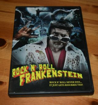 Rock N Roll Frankenstein Dvd Rare Horror Comedy Out Of Print Oop Tasteless Trash