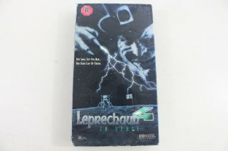 Leprechaun 4 : In Space (vhs,  1996) Warwick Davis Vidmark Rare Horror Sci - Fi