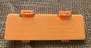 Vintage 1985 Grubby Worlds Of Wonder Battery Compartment Cover -