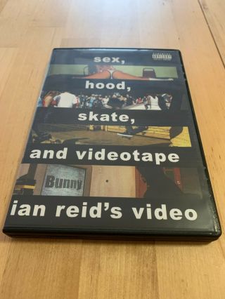 Rare Ian Reids Video Sex Hood Skate Videotape Skate Video Skateboard Dvd