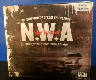 N.  W.  A.  - The Best Of Nwa Cd & Dvd Edited Version Rare Dr.  Dre Ice Cube Rap