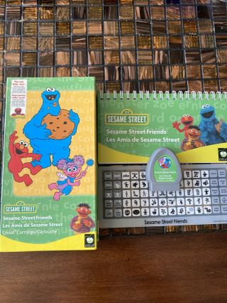 Cricut Sesame Street Friends Linked Elmo Cookie Monster Rare Retired