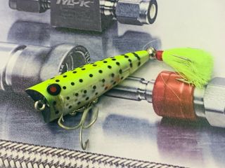 Heddon Tiny Chugger In A Great Color Vintage Lure