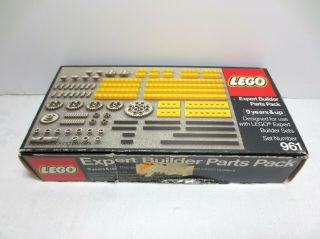Vintage - 1977 - Lego - Expert Builder Parts Pack - Set 961 - 100 Complete