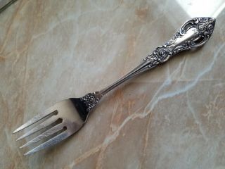 Antique Vintage Collectible Fork 6.  75 " Northland Stainless Steel - Japan