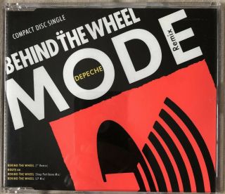 Depeche Mode Behind The Wheel 1988 Cd Rare 5 - Track German Maxi - Single
