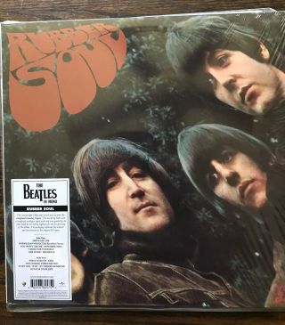 The Beatles - Rubber Soul Mono Lp 2014 Remaster Capitol Nm,  Rare Oop In Shrink