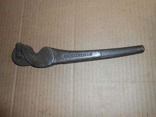antique reed adjustable spring loaded wrench tool 1897 erie pa 2