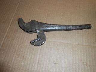 antique reed adjustable spring loaded wrench tool 1897 erie pa 3