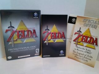 Legend Of Zelda Collectors Edition Nintendo Gamecube Complete Cib Rare
