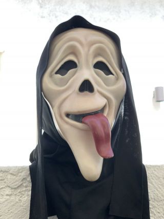 Scary Movie Scream Ghostface Whassup Mask Fun World Extremely Rare Ghost Face