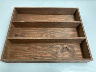Old Vintage Wall Wood - Wooden Spice Rack 3 Tier 10  X12.  5