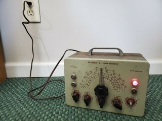 Vintage Heathkit Rf Signal Generator Model Sg - 8