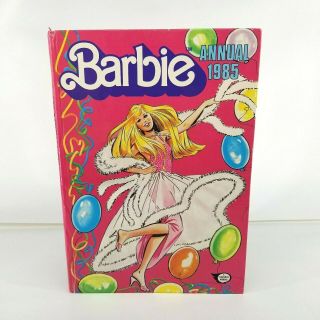 The Official Barbie Annual 1985 Hardcover Book Uk Book Barbie Doll Yearbook Htf