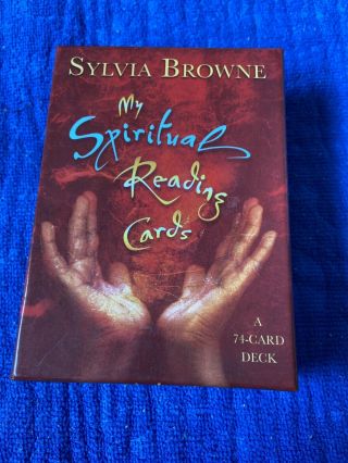 My Spiritual Reading Cards - Sylvia Browne - 74 Card Deck - Rare,  Out Of Print