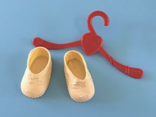 Vintage Tiny Tears Doll Shoes,  Clothes Hanger Betsy Wetsy Dy - Dee Baby